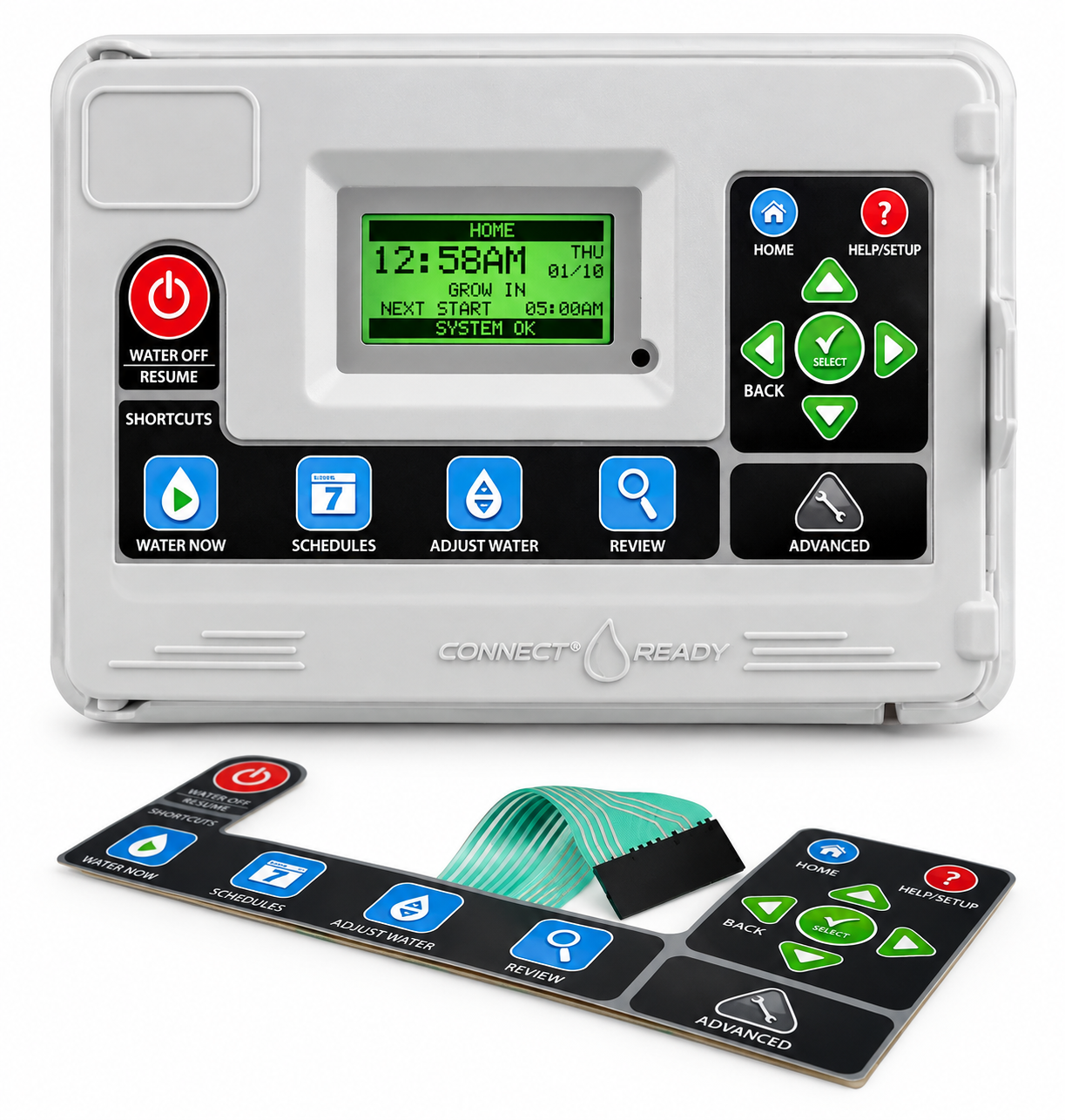 Controller with Membrane Switch